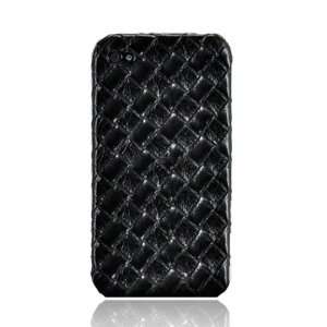  Weaving Pattern Case for iPhone 4 with Front and Back 