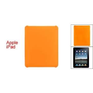   Orange Rubberized Plastic Back Shield Cover for iPad 1: Electronics