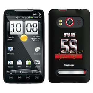  DeMeco Ryans Signed Jersey on HTC Evo 4G Case: MP3 Players 