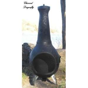  ALCH014CHGKLP Gas Powered Dragonfly Chiminea Outdoor 