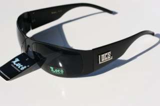 Locs Authentic Sunglasses Super Dark Lens Matte BK 9103  