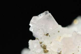  Guanajuato. Several cubic, light violet Fluorite crystals and Pyrite 