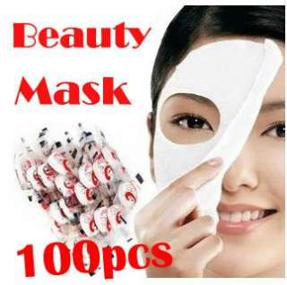Lot 100pcs New Generation Compression Facial Mask Paper on sale  