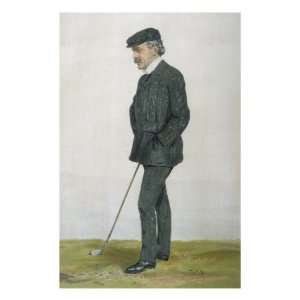  David Lloyd George British Politician and Golfer Stretched 