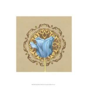  Gilded Tulip Medallion II   Poster by June Erica Vess 