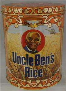 Uncle Bens Rice Tin 40th Anniversary 1983  