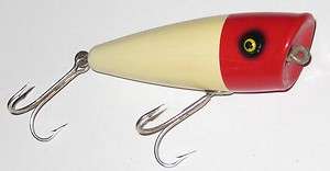 PAW PAW POPPER #2200 PLUNKER LURE WOOD  
