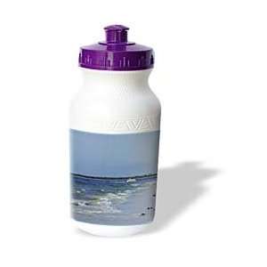   Beach   Speed Boat On Ocean Waves   Water Bottles