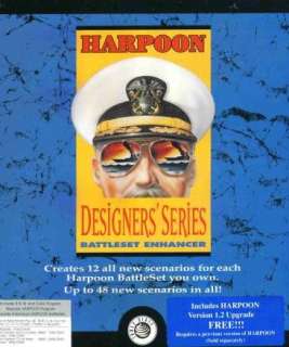 Harpoon Designers Series w/ Manual PC war game BOX 5  