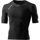 Mens Skins Compression A400 Short Sleeve Top Shirt Black Charcoal 