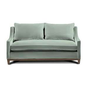   Home Presidio Sofa, Leather, Light Blue, Standard