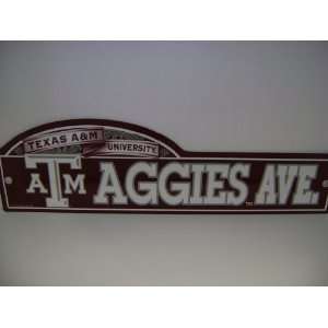  Texas A&M University Street / zone signs: Everything Else