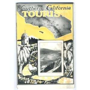  Southern California Tourist Booklet 1920s Maps San Diego 