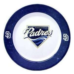 San Diego Padres MLB Dinner Plates (4 Pack):  Sports 