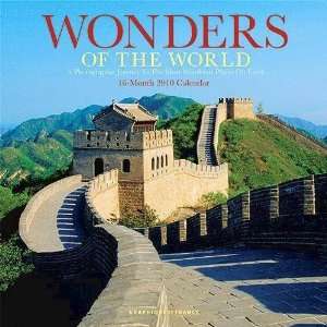  Wonders of the World 2010 Wall Calendar: Office Products