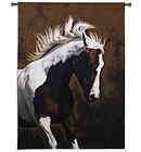 WESTERN BELLAIV MARE HORSE ART TAPESTRY WALL HANGING