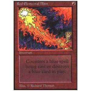   Magic the Gathering   Red Elemental Blast   Unlimited Toys & Games
