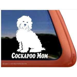  Cockapoo Mom Dog Vinyl Window Auto Decal Sticker 