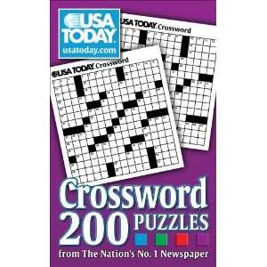  USA Today Crossword 200 Puzzles from the Nations No. 1 