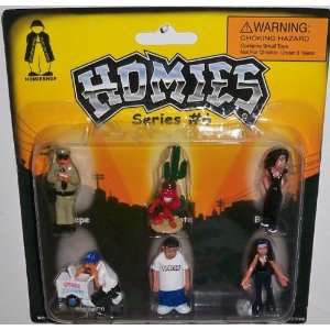  Homies Series #6 Carded Set 2 (Chepe, El Chilote, Bruja 