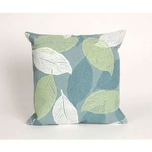  Liora Manne Visions I Mystic Leaf Pillow   Water