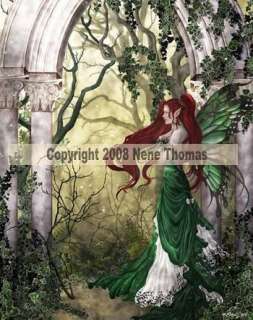 Direwood Fairy Fantasy Art Nene Thomas Mousepad  