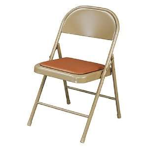  Super Strong Folding Chair 1/2 Padded Vinyl Seat 
