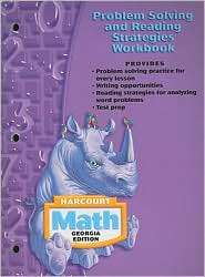 Harcourt School Publishers Math Georgia Problem Solving/Reading 