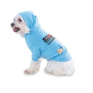  WARNING PROTECTED BY A YORKSHIRE PIG Hooded (Hoody) T 