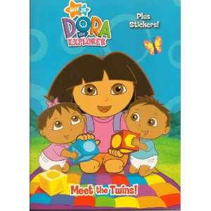  Dora the Explorer Coloring Book Plus Stickers ~ Meet the 