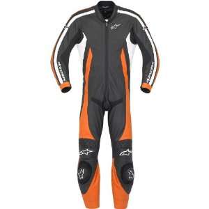   Monza Race Suit Black/Orange EURO Size 48 Alpinestars 315550 142 48