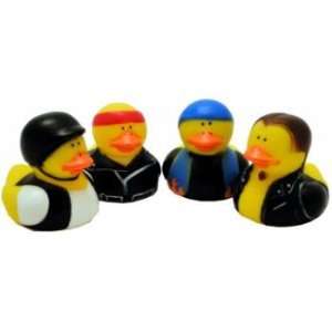  New   Biker Rubber Duckys Case Pack 24   533307: Toys 