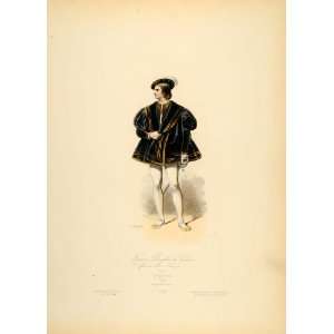  1870 Dauphin de Vinnois Costume Renaissance France 
