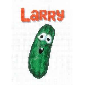  Veggie Tales Larry Counted Cross Stitch Kit Arts 