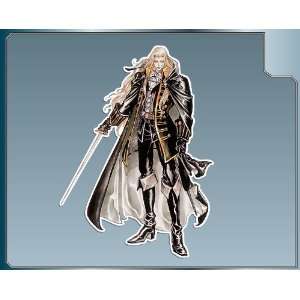 ALUCARD from Castlevania Symphony of the Night 4 vinyl decal sticker 