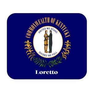  US State Flag   Loretto, Kentucky (KY) Mouse Pad 