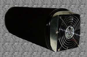 ACTIVATED CARBON FILTER AND FAN COMBO WITH 130 CFM FAN * REFILLABLE 