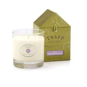  Trapp Large Poured Candle   No 6 RosemaryJasmine: Home 