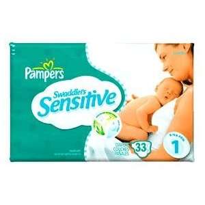  PAMPERS SWADDLERS SENS SIZE 1 Size 4X33 Health 