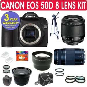  Canon 50D Digital Camera + Tamron 28 80mm Zoom Lens + Tamron 75 