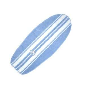  4 Stripe Surfboard Rug / Light Blue Furniture & Decor