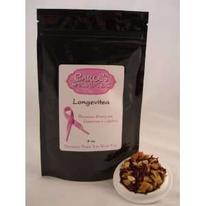 Longevitea Herbal Tea Blend 2oz Package  Grocery & Gourmet 