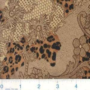  58 Wide Mesh Knit Animal Lace Fabric By The Yard: Arts 
