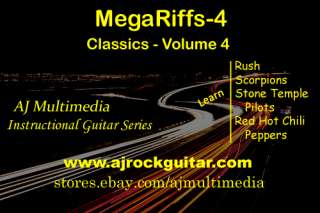 Custom Guitar Lessons, MegaRiff Compilation Vol.4  