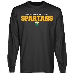  NCAA Norfolk State Spartans Charcoal University Name Long 