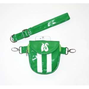  Green and White Hip Bag Cell Phones & Accessories