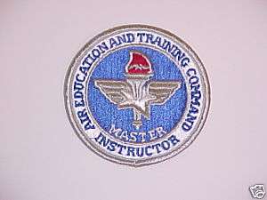 USAF AIR EDUCATION & TRAINING COMMAND AETC MASTER INSTRUCTOR COOKIE 