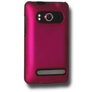  Amzer Rubberized Simple Click On Case with Screen Protector HTC EVO 