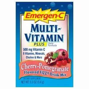  Multi Vitamin & Mineral Fizzy Drink Mix in Cherry Pomegranate Flavor 
