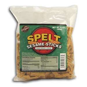 Vita Spelt Sesame Sticks, Sour Cream & Onion   9.5 oz. (Pack of 3)